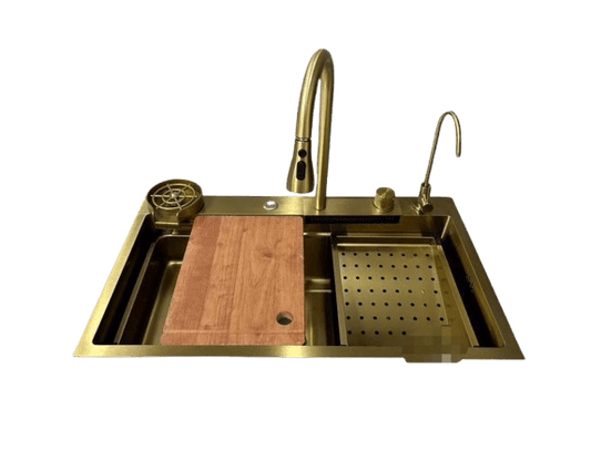 Luxury Gold Handmade Sink - bricmax.com
