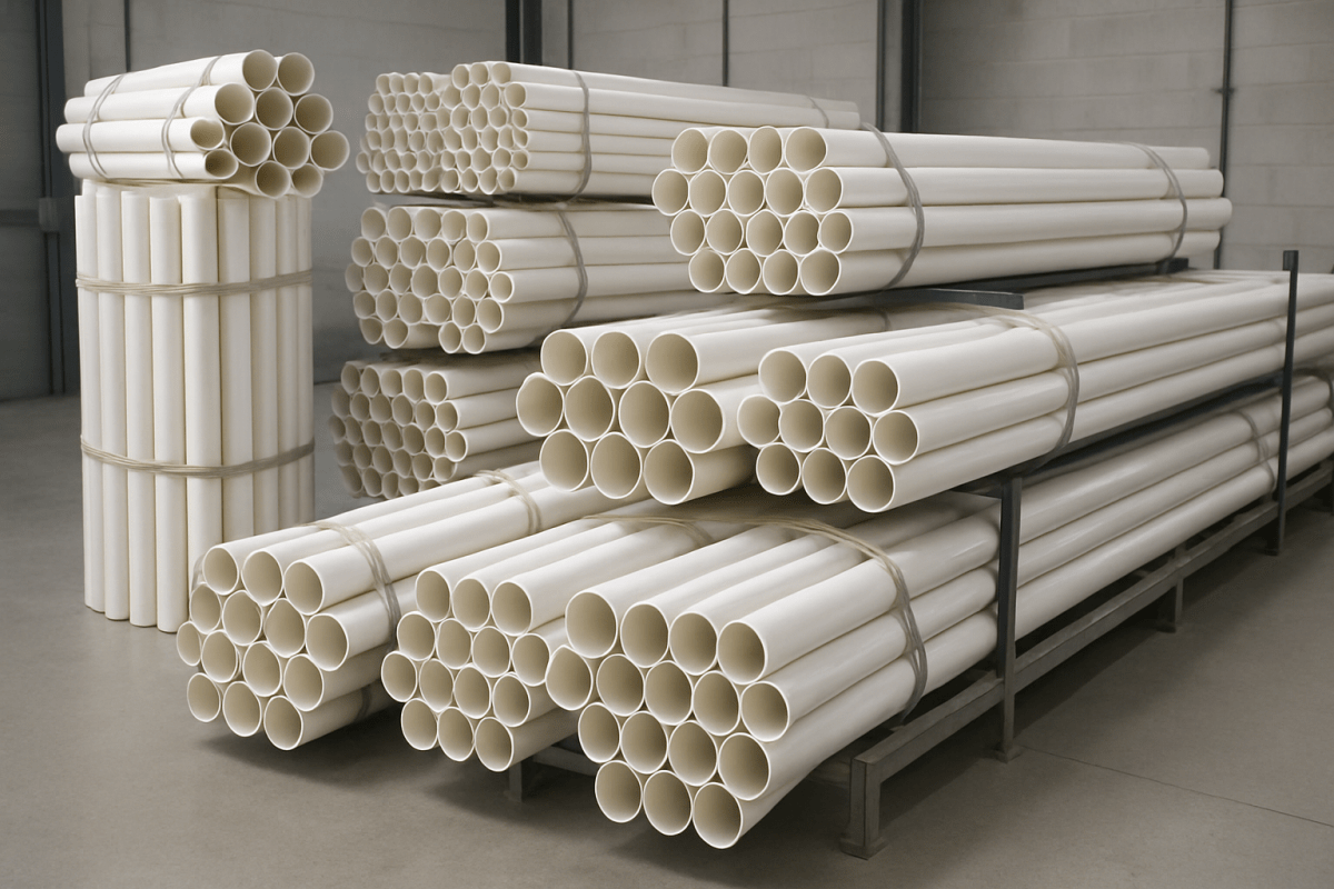 PVC Conduit Pipes – 25mm (Bundle of 10) - bricmax.com