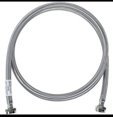 Long Chrome Flexible Hose