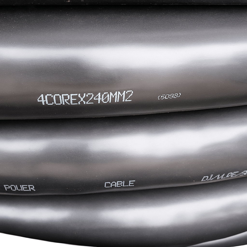 Electricals – 240mm x 4core Armoured Cable full gauge - bricmax.com